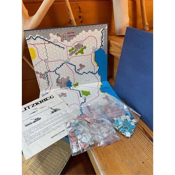 Blitzkrieg, a Realistic Game of Lightning Warfare Board Game - Picture 3 of 6